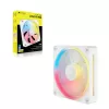 CORSAIR iCUE LINK LX120-R RGB Reverse Blade PWM ventilador para caja, 120 mm, blanco