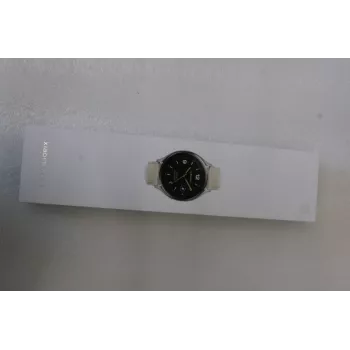 AGOTADO. Xiaomi Watch 2 Titan carcasa gris con correa de piel blanca | AGOTADO. Xiaomi Watch 2 Titan | Smartwatch | GPS (satélite) | AMOLED | 1,43 inch | USADO, ARAÑAZOS EN LA PANTALLA
