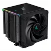 Disipador de aire para procesador DeepCool AK620 DIGITAL 12 cm Negro 1 unidad