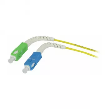 Latiguillo de fibra óptica monomodo Synergy 21 2 m SC-SC APC 9/125u OS2 G657A2 AD 2 mm flexible - fibra monomodo - 2 m