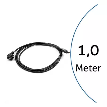 Cable de conexión de aparatos Bachmann CEE7/7 GST18 1 m