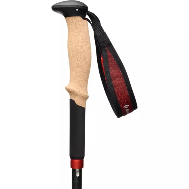 Bastones de trekking Pursuit Carbon Z, máquina de fitness antracita/naranja, 1 par, 125 cm