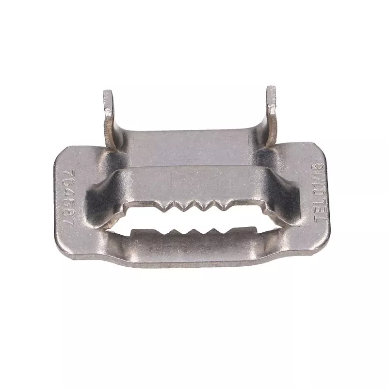 Clip de acero Extralink para cinta de acero de 20mm con dientes