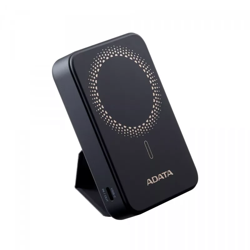 Batería externa ADATA PR100-12BK polímero de litio (LiPo) 10000 mAh carga inalámbrica negro