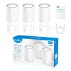 Cudy M1800 pack de 3 dual-band (2,4 GHz / 5 GHz) Wi-Fi 6 (802.11ax) blanco 1 interno