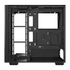 Caja de ordenador DarkFlash DS900G (negra) — Mid-Tower compatible ATX, ventana lateral de cristal templado