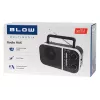 Radio analógica portátil BLOW RA6 AM/FM – recepción AM y FM a pilas, conexión para auriculares