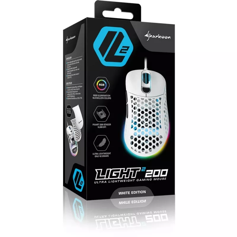 Ratón Sharkoon Light² 200 USB Type-A
