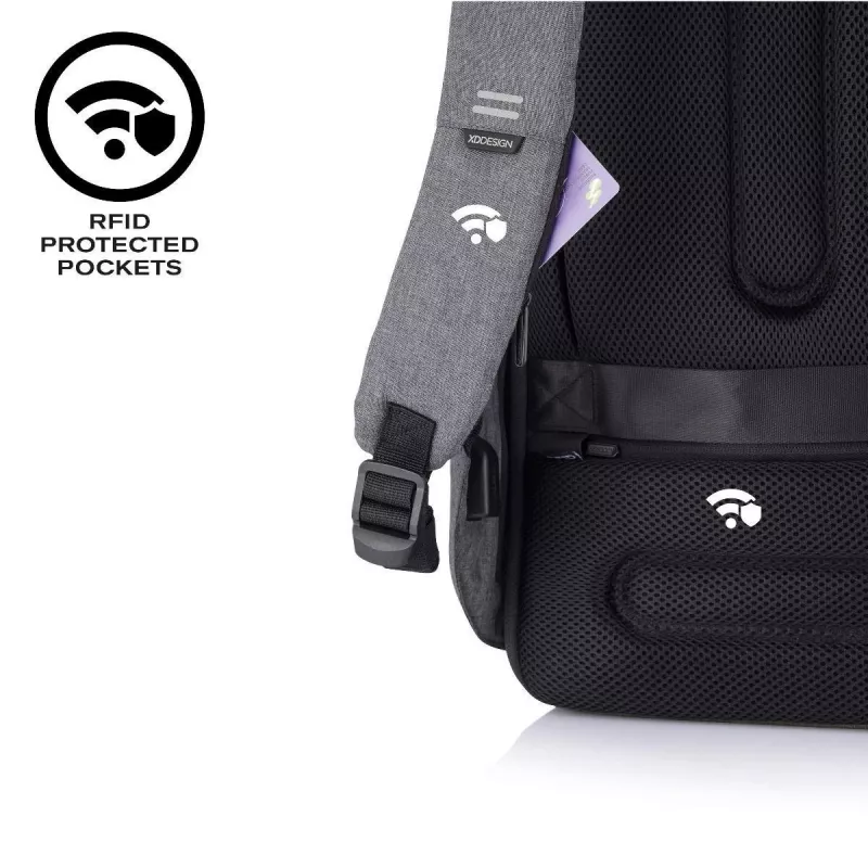 Mochila XD-Design Bobby Hero Small negra gris