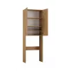 Armario de almacenamiento de baño Topeshop POLA DD ARTISAN roble