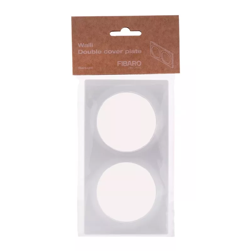 Fibaro FG-WX-PP-0003-8 Tapa protectora de toma de corriente AC blanca 1 ud.