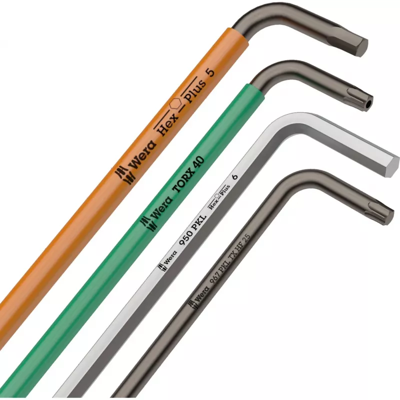 Juego de llaves Allen en L Wera 950/9 Hex-Plus 1