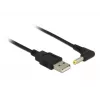 Cable de alimentación DeLOCK 85544 USB A 1,5 m negro