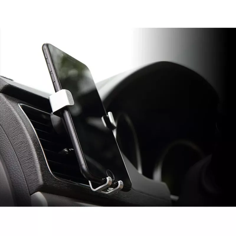 Soporte para móvil Maclean para coche, universal, para la rejilla de ventilación, Gravity, distancia central máx. 90 mm, MC-324