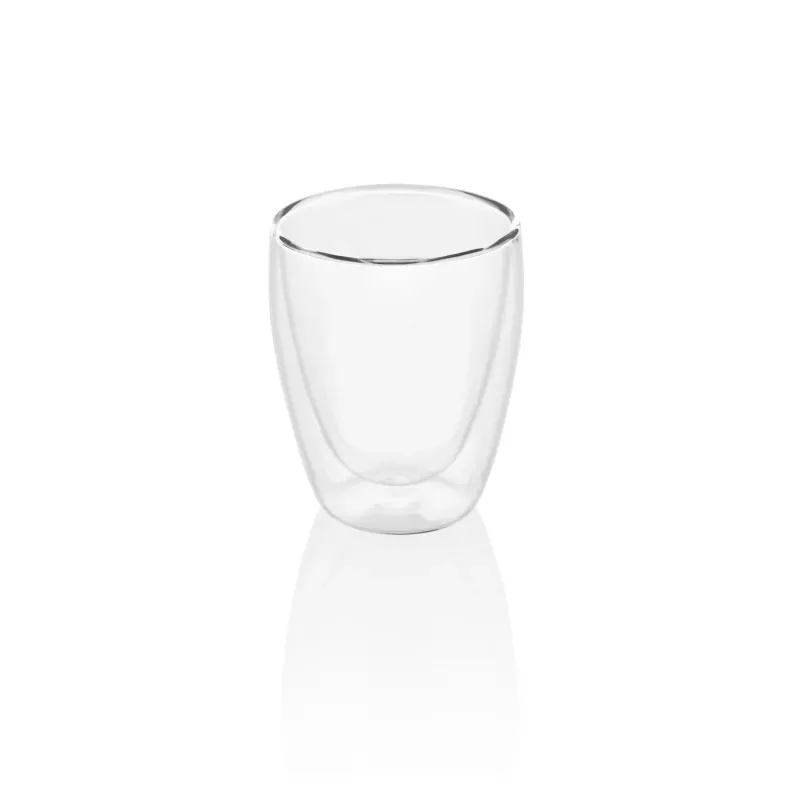 Vasos de cappuccino Eta 240 ml transparente vidrio borosilicato