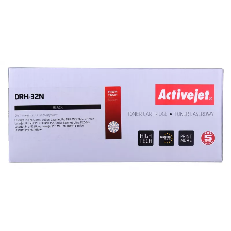 Activejet DRH-32N tambor (sustituto de HP 32A CF232A; Supreme; 23000 páginas; negro)