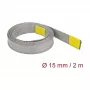 Tubo de cables DeLOCK 20789 gris