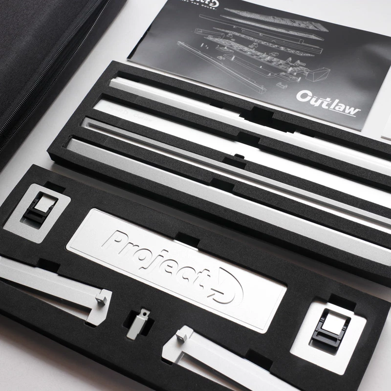 Teclado Ducky Outlaw 65 Universal USB US-Inglés Plata