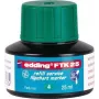 Recarga para rotulador Edding FTK 25 verde 25 ml compatible con Edding 380/383