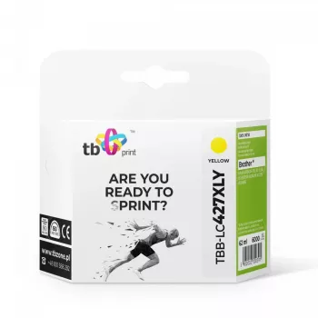 Tinta para Brother MFC-J5955DW TBB-LC427XLY 100% nuevo amarillo