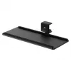 Soporte de teclado bajo escritorio Maclean, carga máx. 5 kg, ajustable horizontal y verticalmente, negro, MC-108 B