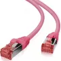 Cable de red Helos CAT6 S/FTP (PIMF) 5 m magenta