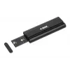 Carcasa SSD IBOX HD-07 para 1x unidad M.2, USB 3.2 Gen 2 (10 Gbit/s), USB-C, negra
