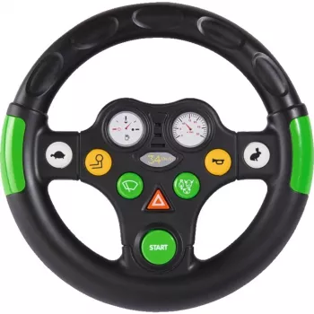 Accesorio de rueda sonora para correpasillos Simba‑Dickie BIG 800056488 — negro/verde, para niños de 3–7 años, 450 g