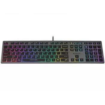 Teclado con cable A4Tech FSTYLER FX60H con retroiluminación neón