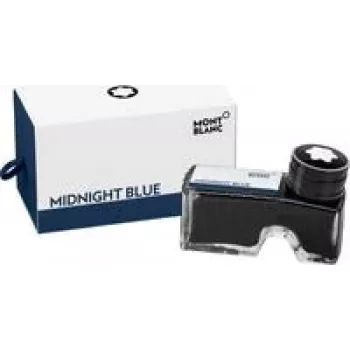 Tintero Montblanc 109204 Midnight Blue, tinta para pluma estilográfica, 60 ml