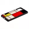 Funda protectora iKins para Samsung Galaxy S20+ – diseño impreso negro