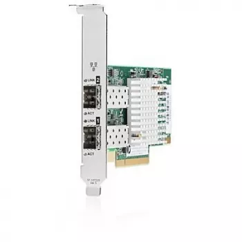 Hewlett Packard Enterprise 593717, integrada, con cable, PCI Express, Ethernet, 10000 Mbit/s