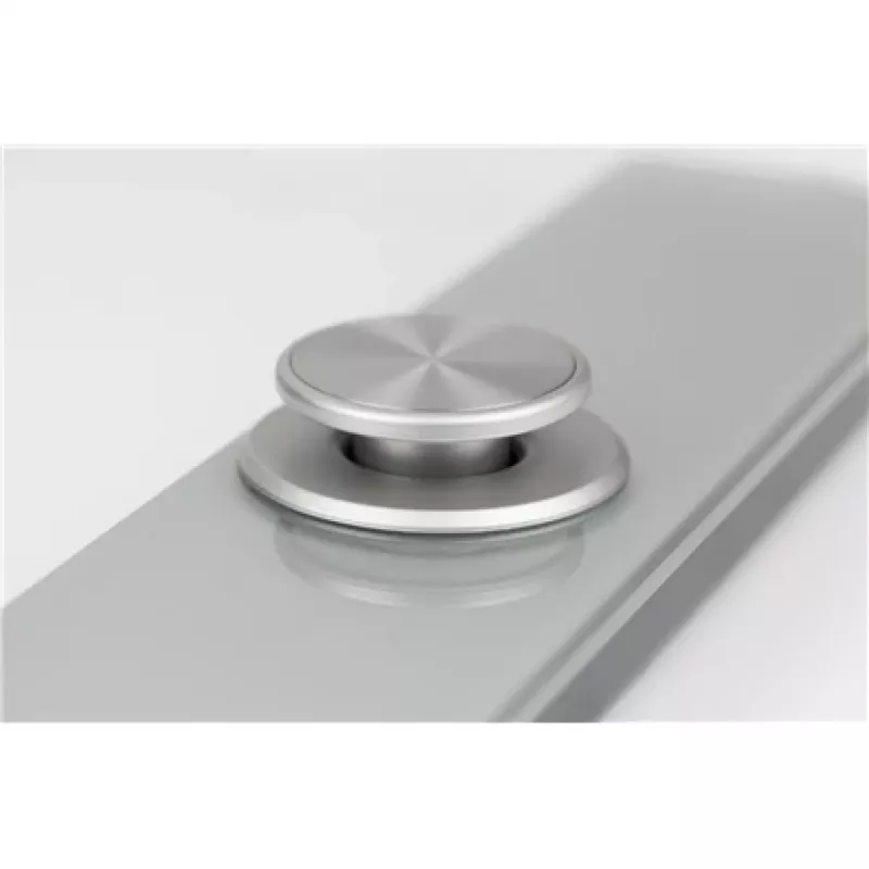Báscula de baño electrónica Caso Body Energy Ecostyle 03416 — máx. 180 kg, precisión 100 g, blanca/gris