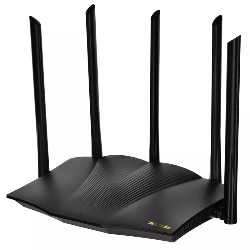 Router inalámbrico Tenda TX12 PRO Fast Ethernet dual band (2,4 GHz / 5 GHz) negro