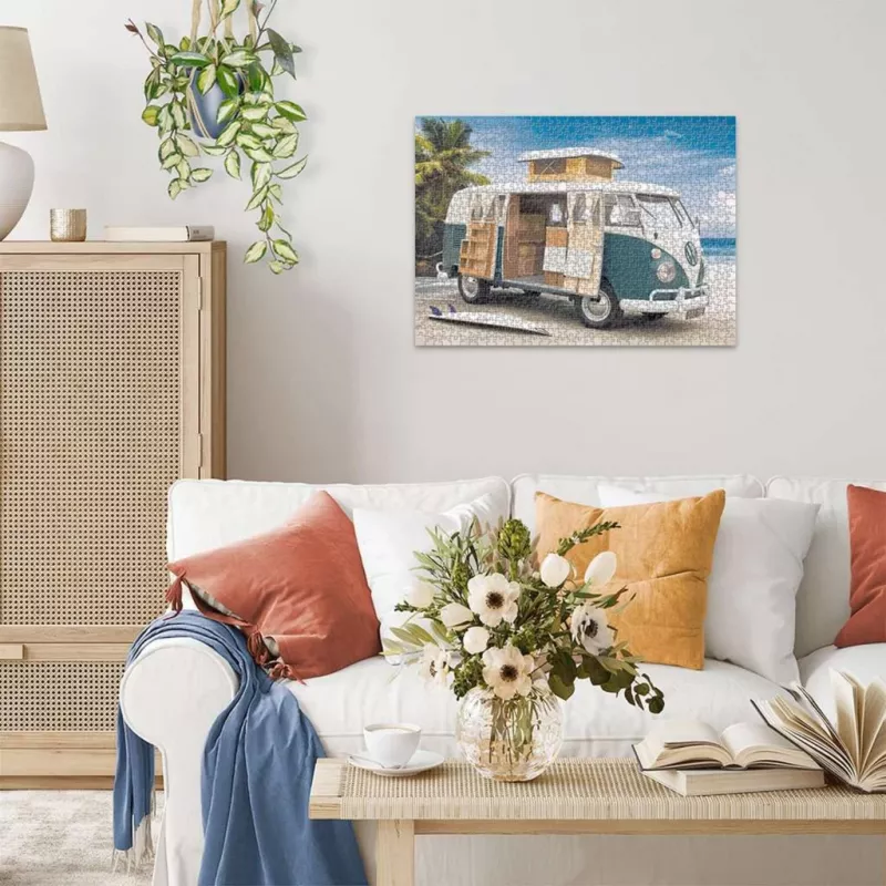 Puzzle Volkswagen T1 CamperVan (1000 piezas)