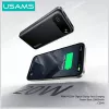 Batería externa portátil usams PB80 10000mAh 20W PD blanca