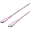 CANYON Cable OnWire 60CL C-C 60W COLOR trenzado 1m rosa