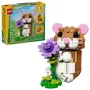 LEGO CREATOR 3 EN 1 31376 Hámster adorable con flor