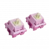 Interruptor mecánico AKKO V3 Creamy Lila Pro 5‑Pin táctil MX‑Stem 30g