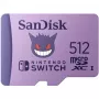 Tarjeta de memoria SanDisk - 512 GB - Clase de vídeo V30 / UHS-I U3 - microSDXC UHS-I