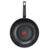 Sartén multiusos Tefal B55619 — 28 cm Aluminio, revestimiento antiadherente de titanio, Thermo-Spot