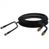 Poynting - Accesorio para antenas - Cable - A-CAB-92 - 5 m Twin HDF-195 Low Loss cable conector macho SMA a conector hembra SMA (A-CAB-092)