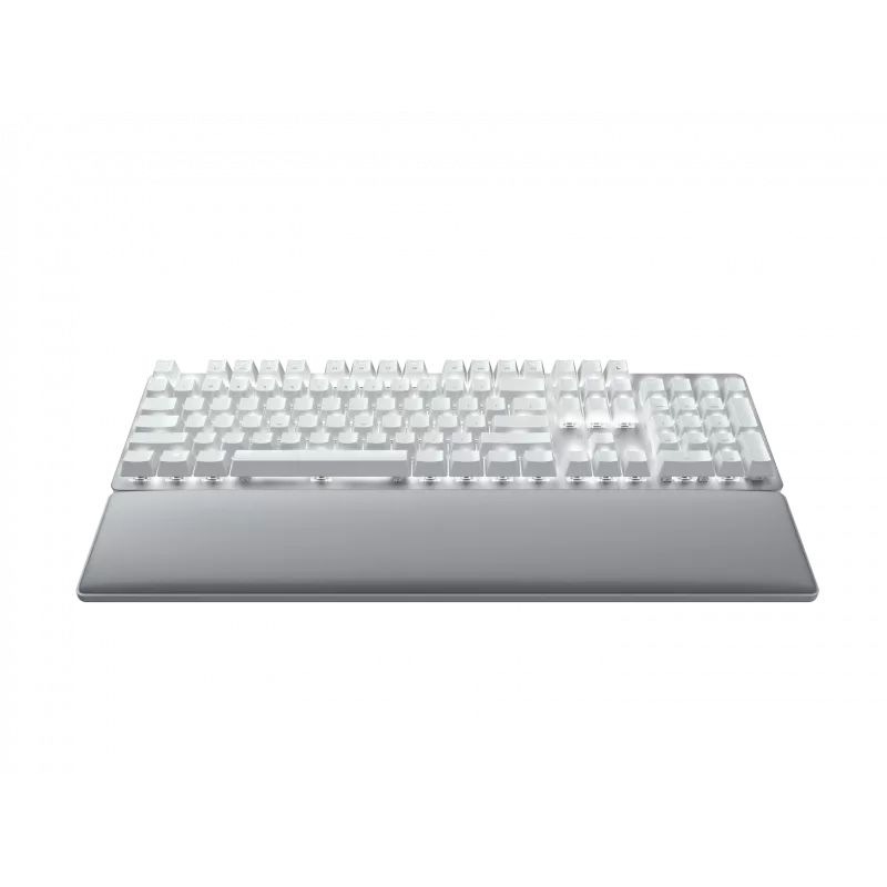 Teclado Razer Pro Type Ultra oficina USB RF inalámbrico Bluetooth QWERTY US English plata blanco