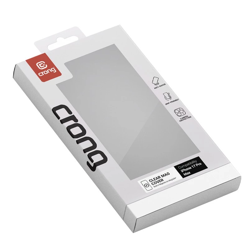 Funda MagSafe iPhone 17 Pro Max transparente