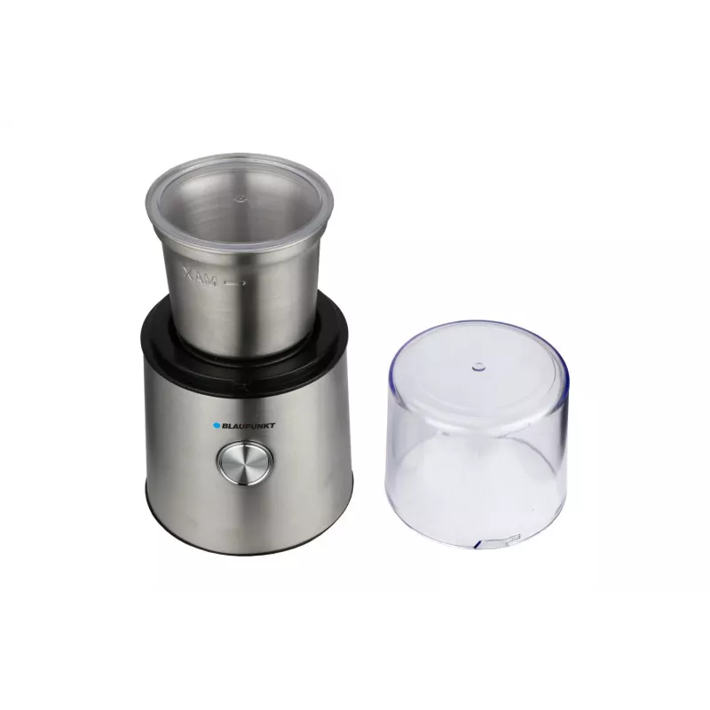 Molino de café de cuchillas BLAUPUNKT FCG801 — 200 W, capacidad 85 g, plata