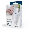 Cargador para dispositivos móviles GEMBIRD TA-UC-1A12-01 5V 2.4A 12W USB PD, 1 conector, blanco