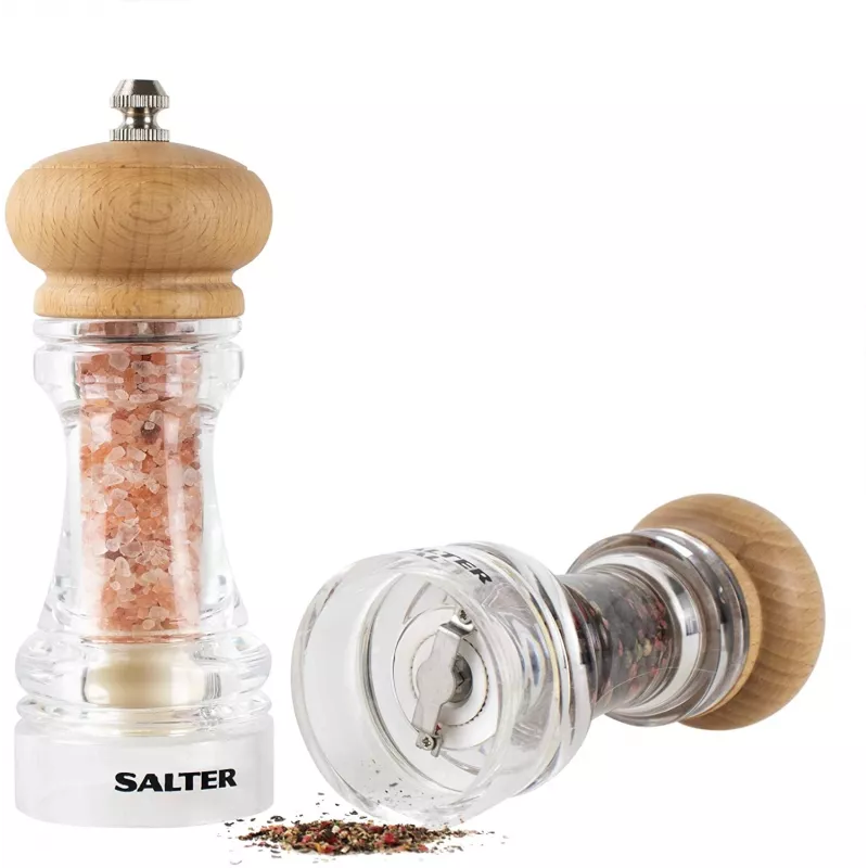Set de molinillos de sal y pimienta Salter 7607 WDXR