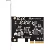 SilverStone SST-ECU07 tarjeta adaptadora PCIe 3.0 x4 USB 3.2 Gen 2x2, 1x USB-C interno, perfil bajo