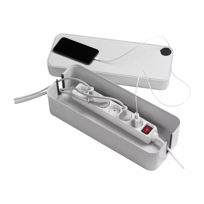 Caja de cables Durable Cavoline Box L escritorio gris 1 ud. 503010