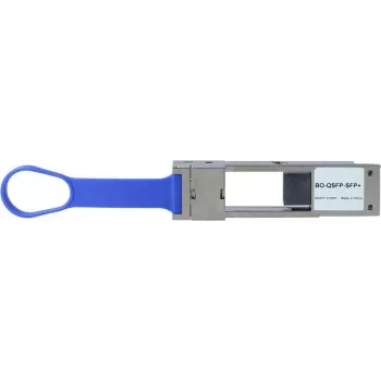 Módulo convertidor BlueOptics EB49-BO QSFP28 a SFP28 para 100 Gigabit, ranura para transceptor SFP28, Multimodo/Monomodo, 0–+70 °C